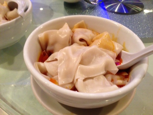 Pork dumplings in hot oil - a Sichuan classic