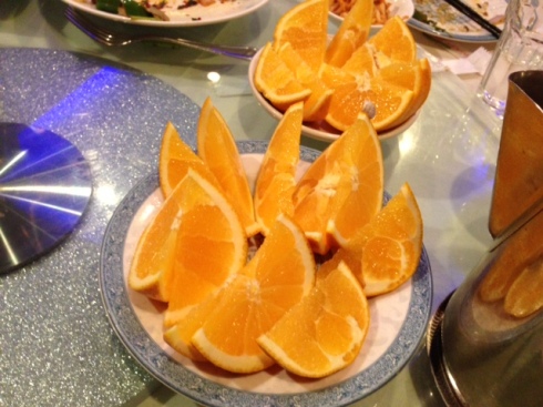 We got free oranges at the end, but who wants these when you can have...